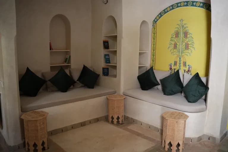 Intérieur du Maristan Aïcha — riad Boccara à Marrakech