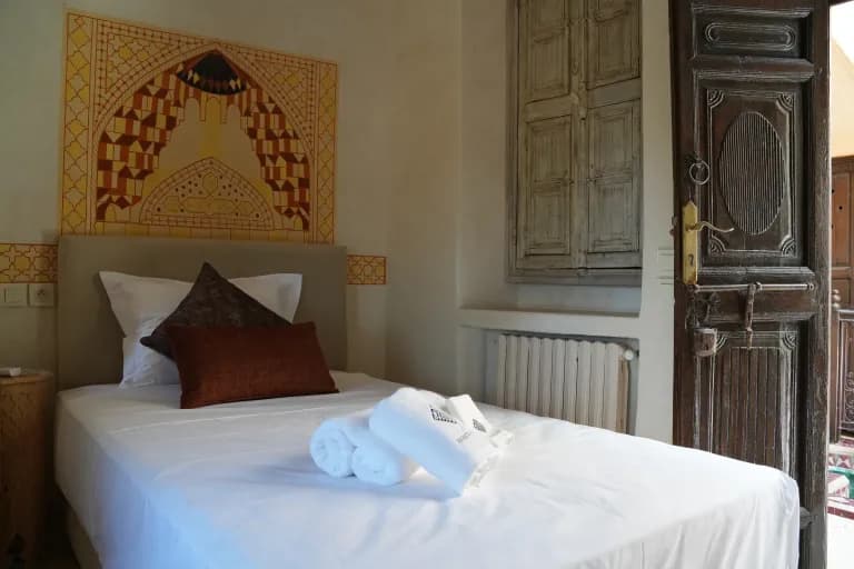 Patio du Maristan Aïcha — riad à Marrakech