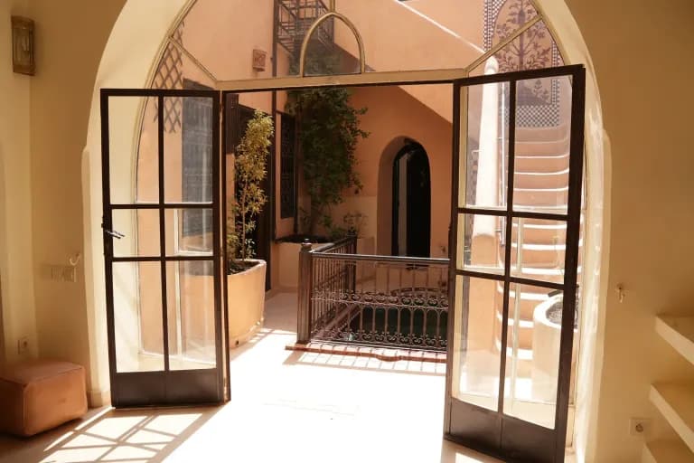 Intérieur du Maristan Aïcha — riad Boccara à Marrakech
