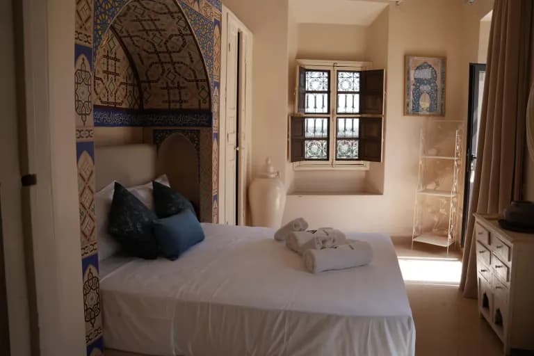 Intérieur du Maristan Aïcha — riad Boccara à Marrakech