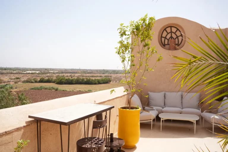 Patio du Maristan Aïcha — riad à Marrakech