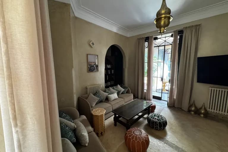 Intérieur du Maristan Aïcha — riad Boccara à Marrakech